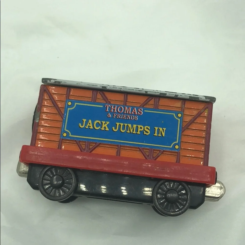 Thomas & Friends Jack Jumps In Movie Car Sodor Line Diecast Train Car Vintage